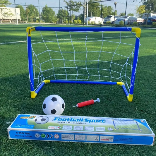 MiniGoal™ Kids – Golzinho Infantil com Bola e Bomba